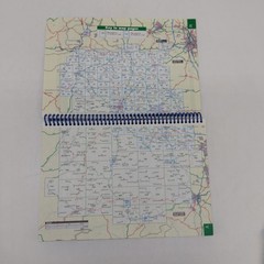 Philip’s Street Atlas x3 Cheshire, Shropshire, Staffordshire PB Spiral 1998-2004