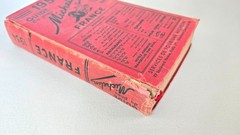 RARE 1954 Guide du pneu France Michelin Tyre Book Collectible HEAVY WEAR, READ!