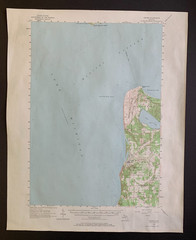 10 MI Geological Survey maps TRAVERSE CITY, EMPIRE, FRANKFORT, MANISTEE, MESICK