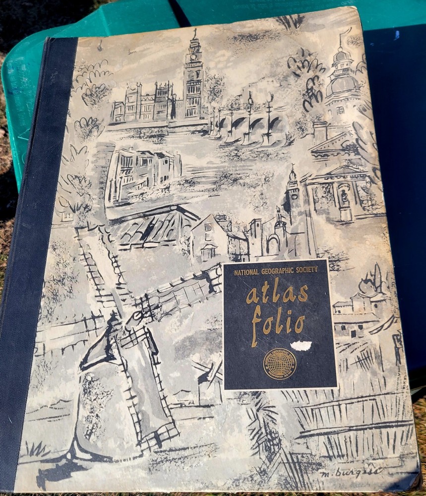 National Geographic Society Atlas Folio 1958