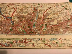 Vintage Shell Road Map No. 3 Midlands 1972 Road Atlas Map Memorabilia