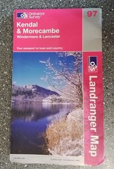 OS Ordanance Survey Landranger Maps No 89 ,90, 96 & 97.