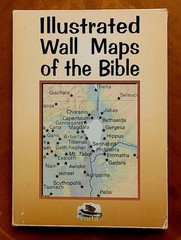 Illustrated Wall Maps of the Bible, Carta, full set 12 maps +1 gift, 1980s.