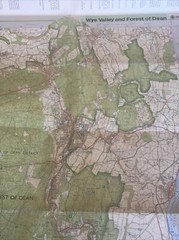 1988 Ordnance Survey Outdoor Leisure Map 14 Wye Valley And Forest Of Dean