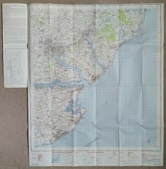 Ordnance Survey One-Inch Map, Sheet 150: Ipswich (1969).