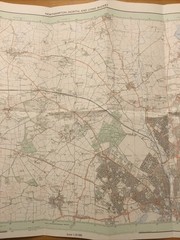 1989 Ordnance Survey Pathfinder Map 978 SP 66/76 Northampton North & Long Buckby