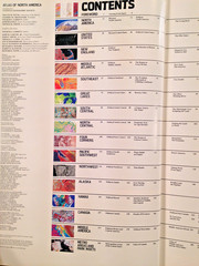 National Geographic Atlas of North America Space Age Portrait of Continent 1985