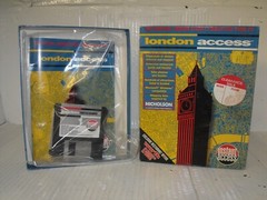 London Access Street Map Big Box Floppy Disk