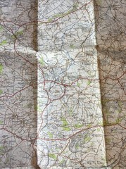 1946 Ordnance Survey One Inch Popular Edition Map 177 Taunton And Lyme Regis