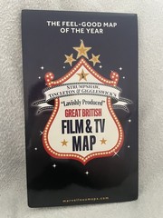 Marvellous Maps Great British Film & TV locations Map