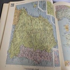 Rand McNally Cosmopolitan World Atlas Enlarged Planet Earth Edition 1972 Revised
