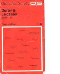 DERBY & LEICESTER – Ordnance Survey one inch map