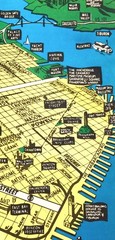 San Francisco Key Magazine 1985 MAPS SUPERB Restaurants Where to go RARE FIND
