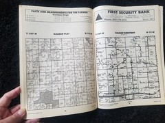 Olmsted County MN Land Atlas & Plat Directory Books year 1995 Plus 2005 Lot of 2