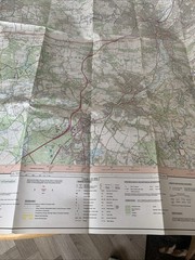 Explorer 145 Guildford & Farnham Godalming Farnborough Map 1998 Ordnance Survey