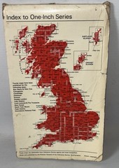 Ordnance Survey One Inch Map – Derby & Leicester – Sheet 121 – 1966