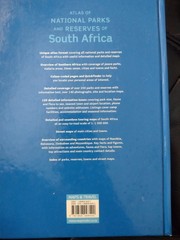Atlas Of National Parks And Reserves Of South Africa Map Studio Hardback