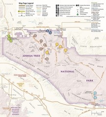 Joshua Tree National Park Day Hikes Map (National Geographic Topographic Map…