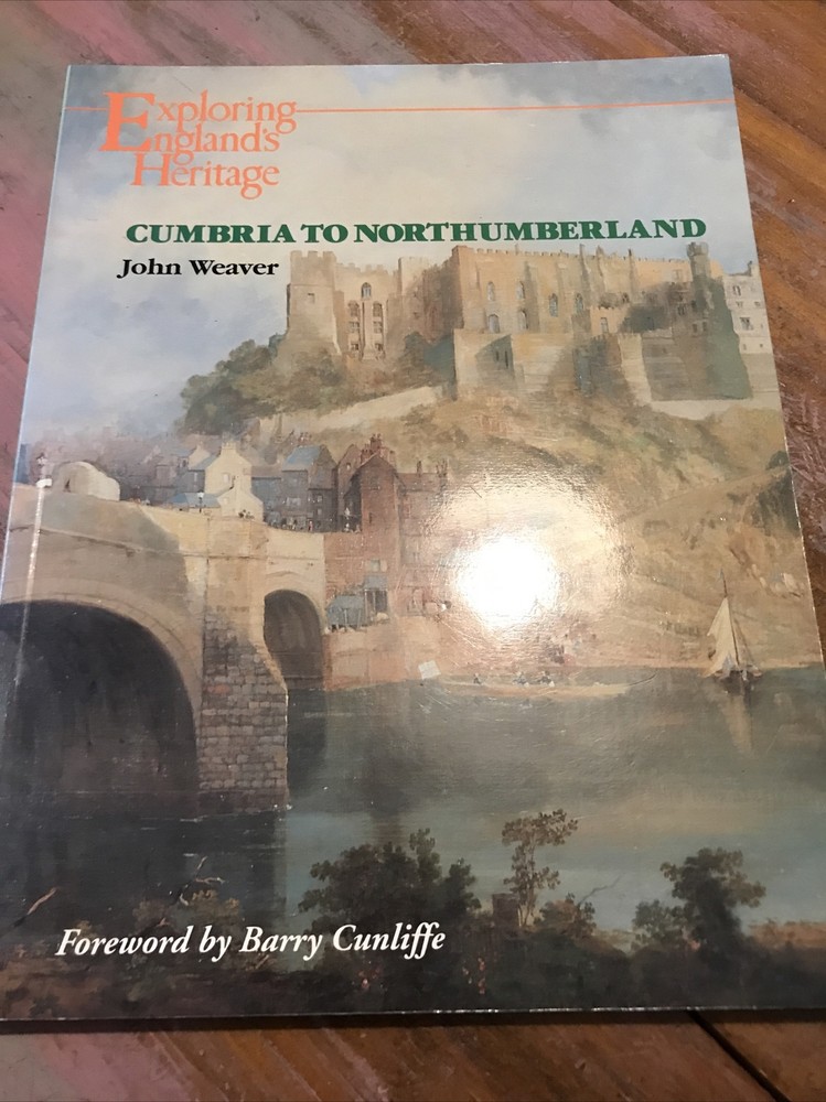 Cumbria to Northumberland English Heritage Glossy Paperback 1992 Historic Guide