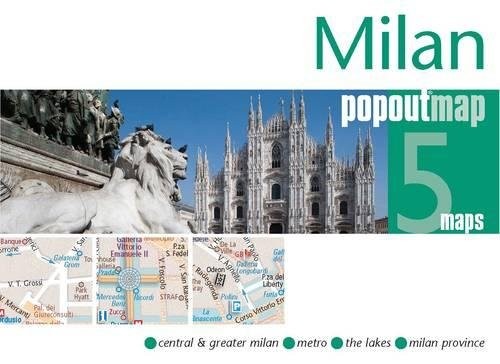 Milan PopOut Map (PopOut Maps) by Popout Maps Sheet map, folded Book The Fast