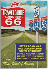 Vintage 1965 TRAVEL GUIDE ALONG ROUTE 66 G2