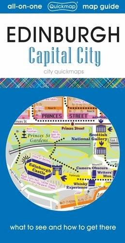 Edinburgh magnificent city: Map guide of What t… by Quickmap Sheet map, folded
