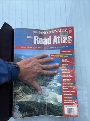 Rand Mcnally USA Road Atlas 1993 USA, Canada & Mexico. Travel Maps With Cover.