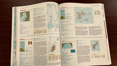 Rand McNally World Atlas of Nations 1988 Large Hardcover Book with Maps