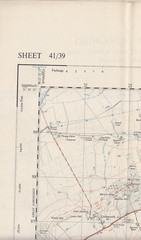 Ordnance Survey 1:25,000 First Series Map Sheet 41/39 /SU39 Stanford in the Vale