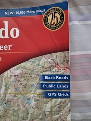 Delorme Colorado CO Atlas & Gazetteer Map 2004 Edition Topo / Road Trip Maps