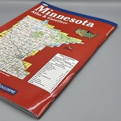 DeLorme Third Edition 15.5” Minnesota Atlas & Gazetteer – Preowned