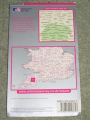 OS Ordnance Survey Landranger Map Sheet 191 Okehampton & North Dartmoor – 2004