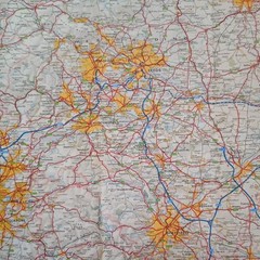 Bartholomew GT Grand Touring Series Map 6. North England (1973).