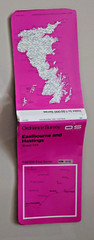 Eastbourne & Hastings OS Ordnance Survey 1:50000 Map 1st Series Sheet 199 1974