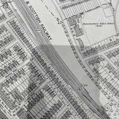 Ordinance Survey 25 Inch To The Mile Large Scale Map 1938. Cricklewood. London