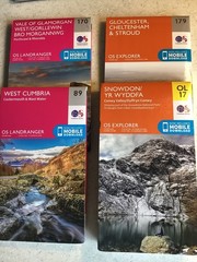 Ordnance Survey Walking Maps – Various Areas, Please Select