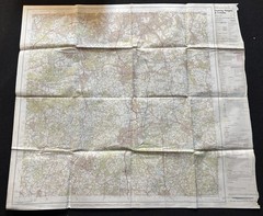 Ordnance Survey Landranger Map – Dorking, Reigate & Crawley – Sheet 187 – 1980