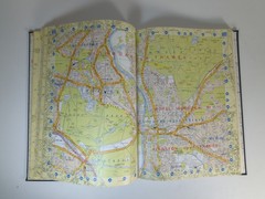 Vintage Master Atlas of Greater London Hardback Book Collectors City Maps
