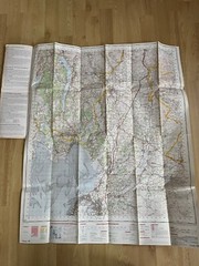 Vintage ordnance survey maps Leeds Central, Blackburn, Lancaster & Kendal Torbay