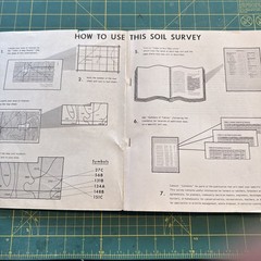 USDA Soil Survey of Washita County Oklahoma 1975 Illustrated Large Detail Maps