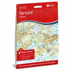 Farsund – Nordeca 1:50k Norway Walking Hiking Map 10001