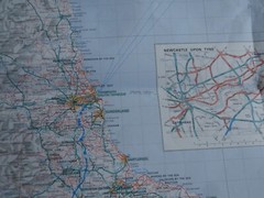 Vintage 1974 Ordnance Survey Route Planning Map NORTH Series M322 Edition 14GSGS