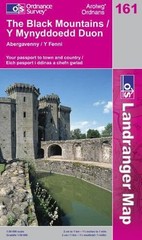 The Black Mountains: Y Mynyddoedd Duon: … by Ordnance Survey Sheet map, folded