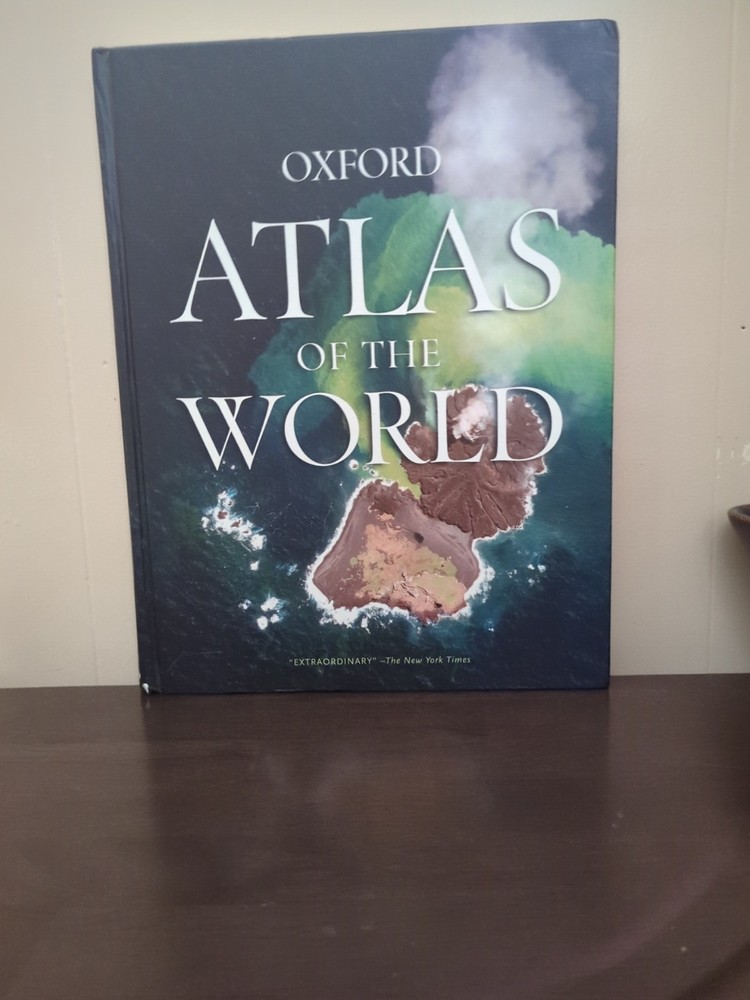 Atlas of the World Oxford University Press 21st Edition 2014 New and Sealed