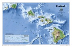 Hawaii Map [Tubed]: Reference Maps by Nat Geo Maps Map Book