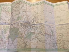 1990 Ordnance Survey Pathfinder Map 1220 ST 84/94 Warminster (incl Horningsham )