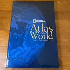 Large 19″ X 12″ National Geographic ATLAS OF THE WORLD Eighth Edition VGC