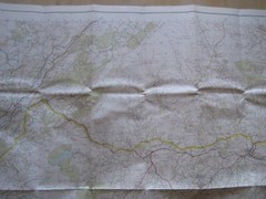 Ordnance survey map Landranger sheet 160 series Brecon Beacons scale 1:50 000