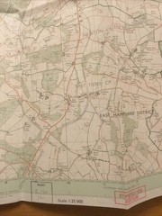 1990 Ordnance Survey Pathfinder Map 1244 SU 63/73 Alton And Four Marks