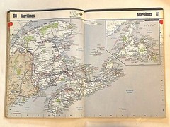 Vintage 2002 Mobile Road Atlas & Travel Planner – U.S. Canada Mexico Road Maps